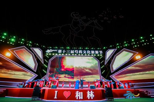 2022内蒙古和林格尔第十三届芍药文化旅游节开幕